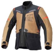 Motorcycle jacket ALPINESTARST ST-7 2L GORE-TEX BLACK/BROWN