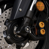 Protecții furcă R&G RACING negre Yamaha T-Max 530 15-19 / 560 21-25