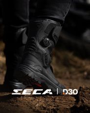 Motorcycle boots SECA TOUR-TECH EVO BLACK