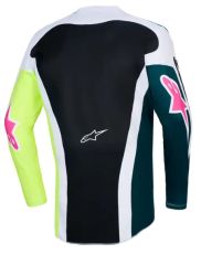 Motocross Jersey Alpinestars Racer Portl GREEN/WHITE/BLACK