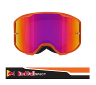 Ochelari motocross Spect Red Bull Strive Lenjieră simplă Negru/Portocaliu violet