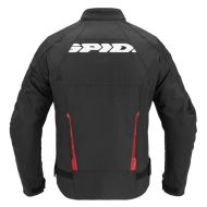 Geacă moto textilă SPIDI DRAGON H2OUT NEGRU/ROȘU