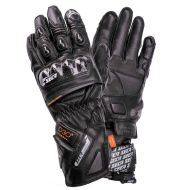 Mănuși de piele SECA TRACKDAY BLACK