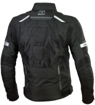 Υφασμάτινο μπουφάν μοτοσικλέτας MOTO ID VERTEX MESH BLACK