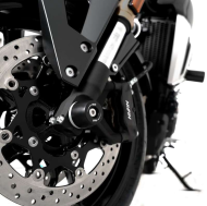 Προστατευτικά πιρουνιού R&G RACING για Suzuki GSX-8, τάπες πρόσκρουσης άξονα