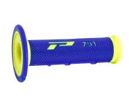 Manere de motocross PROGRIP Double Density 791 FLO GALBEN/ALBASTRU