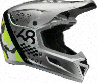 Casca motocross THOR REFLEX SPORT RIOT GREY/ACID MIPS