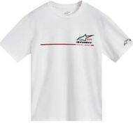 Tricou motocicletă ALPINESTARS CSF P1 ALB