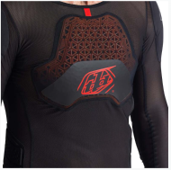 Vestă de protecție TROY LEE DESIGNS Stage Ghost D3O - Mâneci lungi