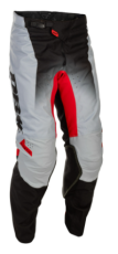 Motocross breeches FLY RACING Kinetic DBK - Grey/Black/Red