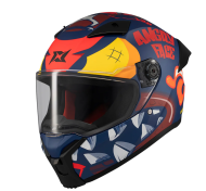 Каска AXXIS FENIX ANGRY FACE C5 MATT