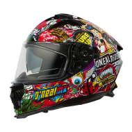 Helmet O'NEAL CHALLENGER CRANK BLACK/MULTI V.25