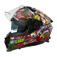 Helmet O'NEAL CHALLENGER CRANK BLACK/MULTI V.25