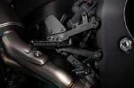 Fxr2 - rearset black HONDA GILLES FXR2-B001-B