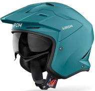Kаска за скутер AIROH Kombakt Petrol Green Matt