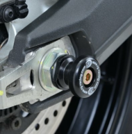 Adaptoare suport R&G RACING Bobbins negre pentru Ducati Scrambler