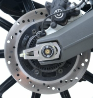 Adaptoare suport R&G RACING Bobbins negre pentru Ducati Scrambler