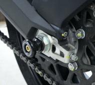 Adaptoare suport R&G RACING Bobbins negre pentru Ducati Scrambler