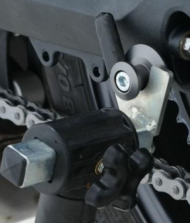 Adaptoare suport bobine R&G RACING M10 x 1.25 negre