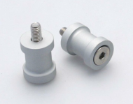Bobine suport R&G RACING M10 SILVER Adaptoare suport KAWASAKI
