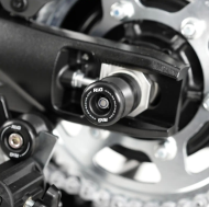 Bobine de protecție basculă R&G RACING / suport - Negre Suzuki V-Strom 800DE 23-26 / GSX-8S 23-26
