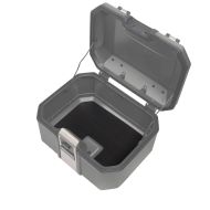 Aluminum motorcycle suitcase SHAD TR37 Black - 37 liters