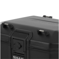 Aluminum motorcycle suitcase SHAD TR55 Pure Black Black - 55 liters