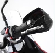 Capetele de ghidon R&G Racing (fără oglinzi) negre - Triumph