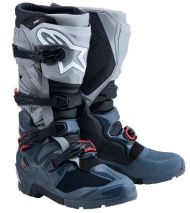 Μπότες ALPINESTARS TECH 7 Enduro Drystar® DK ΓΚΡΙ/ΚΟΚΚΙΝΟ