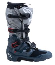 Μπότες ALPINESTARS TECH 7 Enduro Drystar® DK ΓΚΡΙ/ΚΟΚΚΙΝΟ