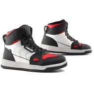 Ghete moto dama FALCO HARLEM RED