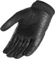 Mănuși moto damă ICON TWENTY-NINER - NEGRE