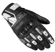 Mănuși moto damă SPIDI G-CARBON Negru/Alb