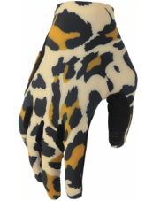 Women's motocross gloves THOR WOMENS SPORTMODE CHEETAH TAN/BLACK