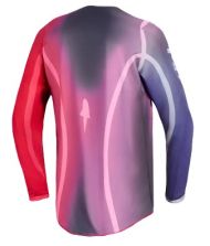Γυναικεία φανέλα motocross Alpinestars FLUID KEPLER PUR/RED