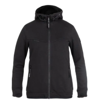 Geacă textilă pentru femei JOHN DOE HOOD XTM V3 RIP STOP SOFTSHELL NEGRU