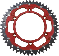 Two-component gear wheel MOOSE 1210-210-50 RED