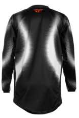 Kids motocross shirt FLY RACING Kinetic Torch Black/White/Orange