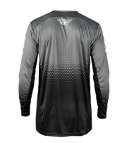 Kids motocross shirt FLY RACING Rayce Sonar - Black/Grey/White