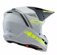 Детска мотокрос каска ALPINESTARS SM3 RADIUM GY/BLK/YL