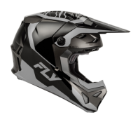 Children's motocross helmet FLY RACING Formula Charge- Black/Grey/Light Grey