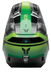 Cască motocross pentru copii THOR FLEET CAMBER BK/GN