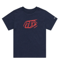 TROY LEE DESIGNS Badge Kids T-Shirt - Navy Heater