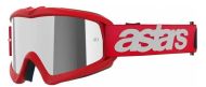 Children's motocross goggles ALPINESTARS VISION BLAZE RED MIRROR-SIL