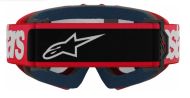 Children's motocross goggles ALPINESTARS VISION BLAZE RED MIRROR-SIL