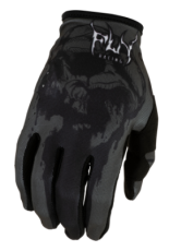 Kids motocross gloves FLY RACING Lite Dark Series Gloves -Grey/Black