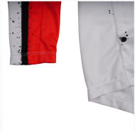 Kids motocross jersey TROY LEE DESIGNS GP Pro Membrane Youth Jersey - White/Infra Red