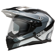 Ендуро каска O'NEAL D-SRS NOMAD BLACK/WHITE/GRAY V.26