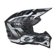 Κράνος Enduro O'NEAL EX-SRS DUST ΜΑΥΡΟ/ΓΚΡΙ