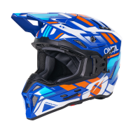 Κράνος Enduro O'NEAL EX-SRS DUST BLUE/ORANGE